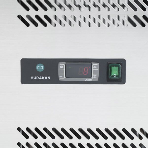 СТІЛ ХОЛОДИЛЬНИЙ HURAKAN HKN-GXRC3GN 3-ДВЕРНИЙ - Фото №4