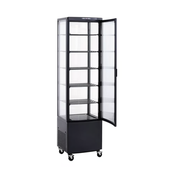 ВИТРИНА ХОЛОДИЛЬНАЯ HURAKAN HKN-UPD278B BLACK